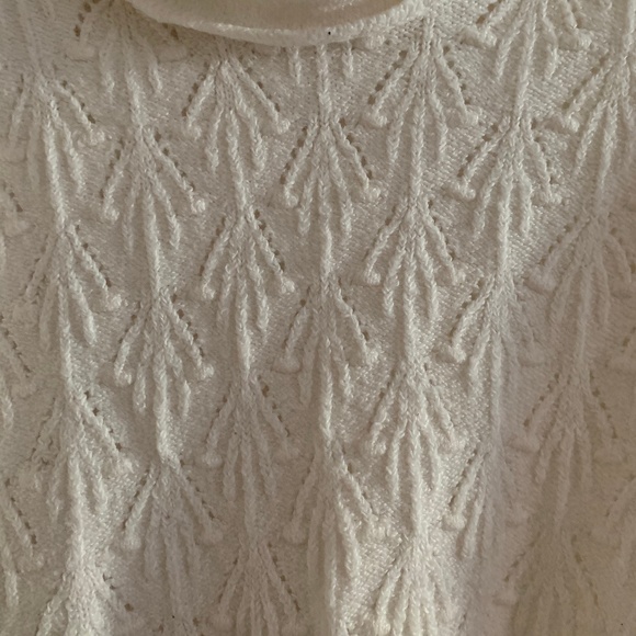 White Bell Sleeve Sweater - Picture 2 of 4
